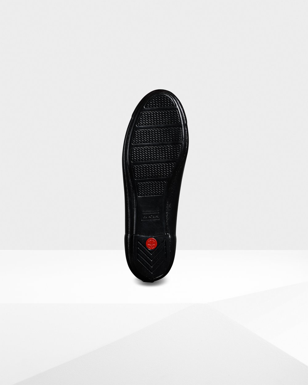 Bailarinas Hunter Feminina Pretas - Original Tour Gloss Flats - 06SOQVNKJ